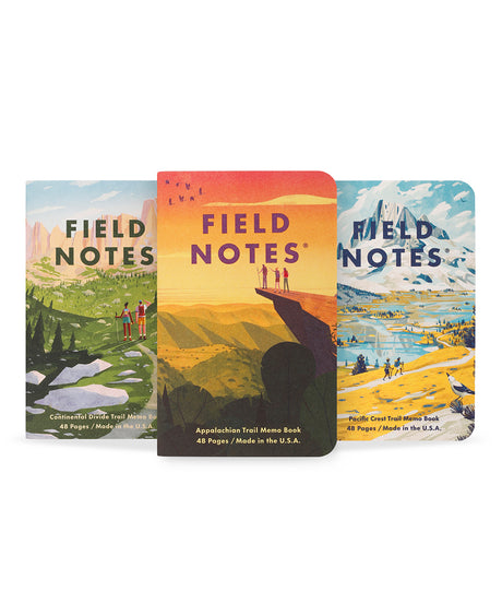 Field Notes Explore America 3 Pack Notebooks