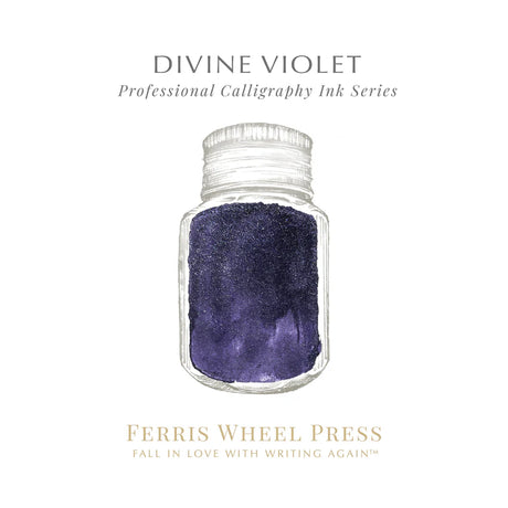 Ferris Wheel Press Calligraphy 28ml Ink - Divine Violet