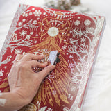 Diamine Inkvent Calendar 2026 Burgundy Edition
