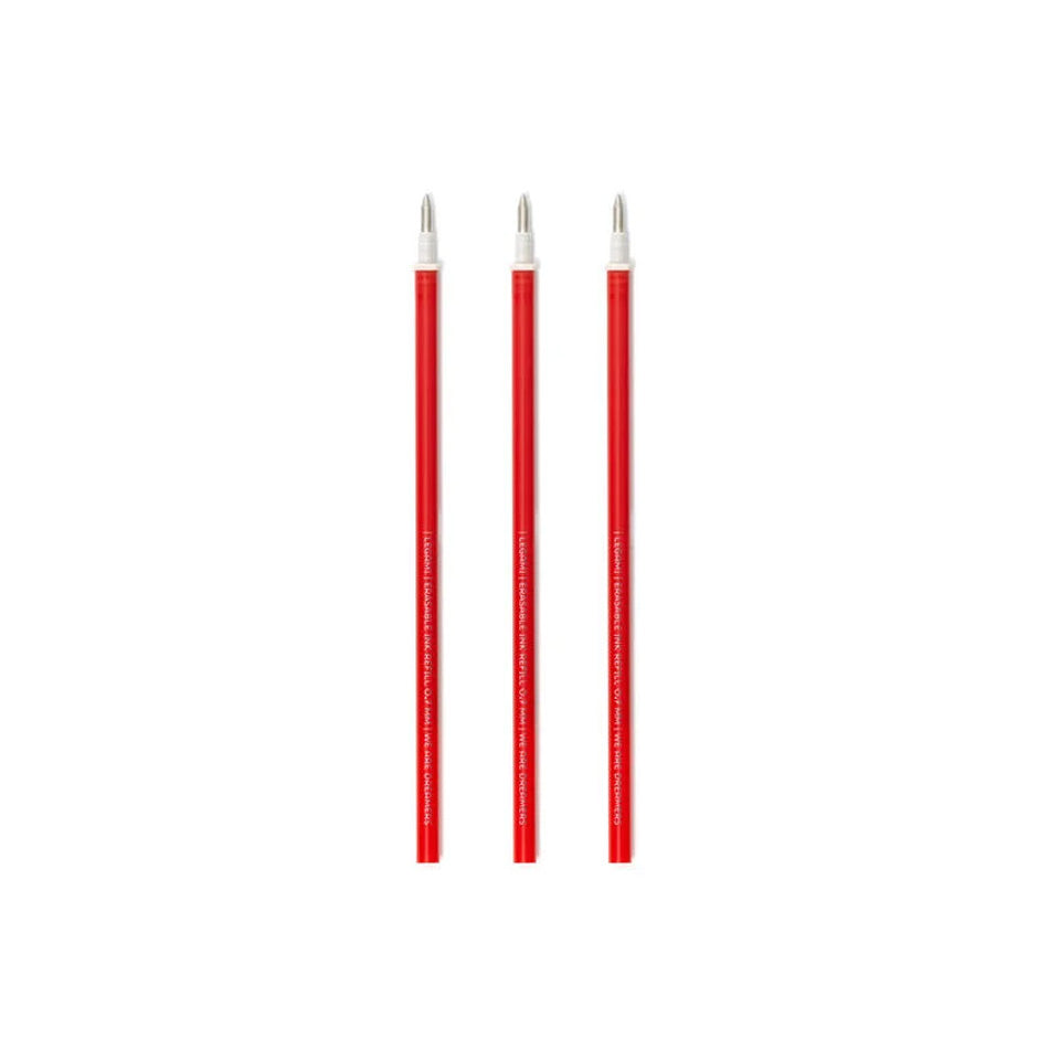 Legami Refills For Erasable Gel Pen - 3 pack