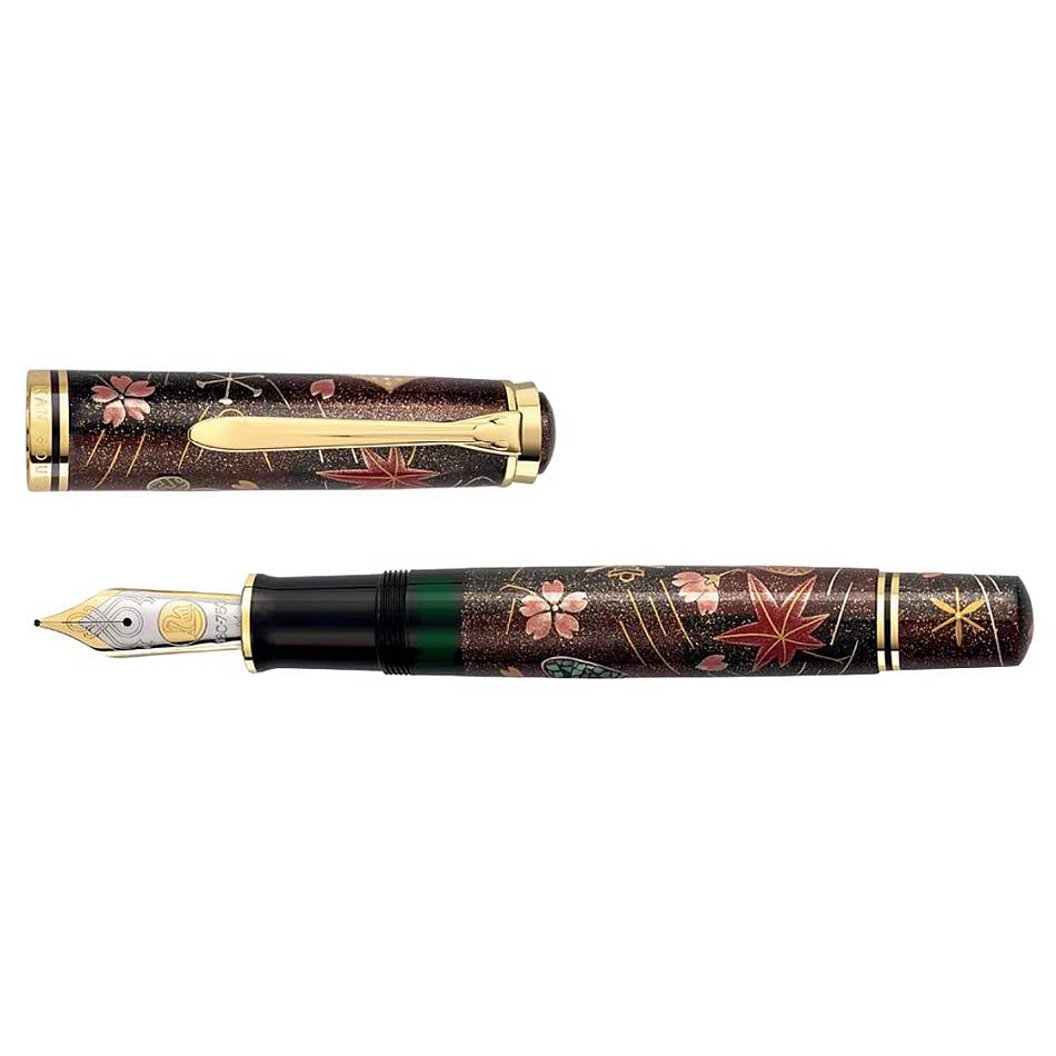 Pelikan Souveran Maki-e M1000 Fountain Pen - Four Seasons Lucky Charm