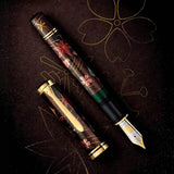 Pelikan Souveran Maki-e M1000 Fountain Pen - Four Seasons Lucky Charm