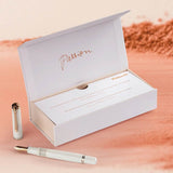 Pelikan Souveran M600 Fountain Pen Special Edition - White & Rose Gold