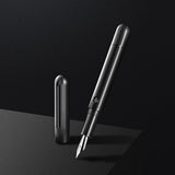 Nahvalur Nautilus Fountain Pen - Ti Black