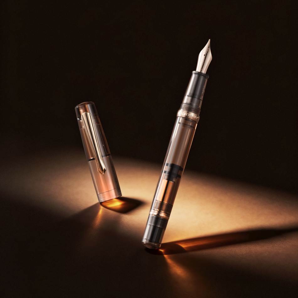 Nahvalur Original Fountain Pen - Cocoa Smoke