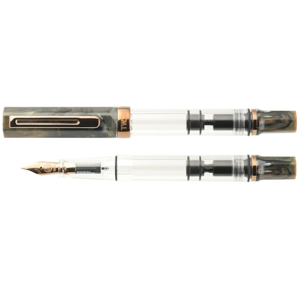 TWSBI Eco Fountain Pen - Serpentine & Bronze