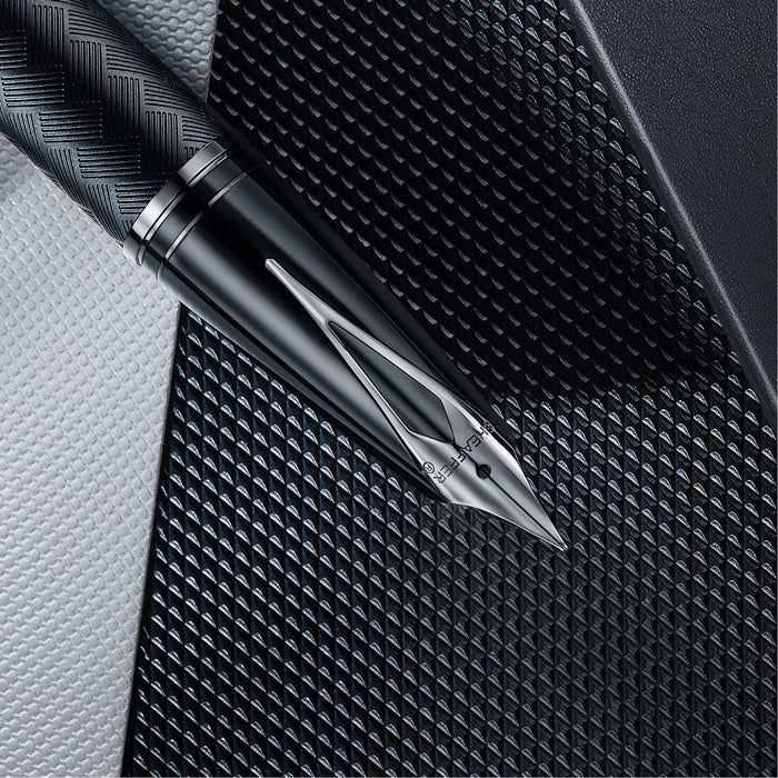 Sheaffer Legacy Fountain Pen - Chevron Matte Black & Gunmetal
