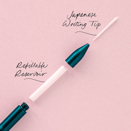 Tom's Studio The Wren Refillable Writing Pen - Raspberry