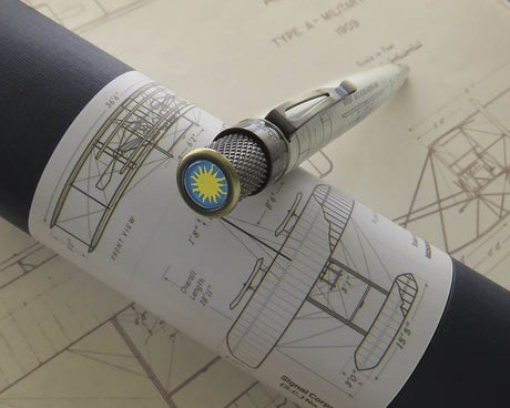 Retro 51 Tornado Smithsonian Rollerball Pen - Wright Brothers Aeroplane
