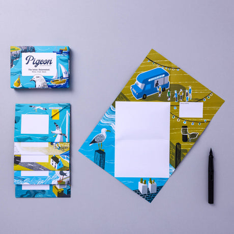 Pigeon Safe Harbour - Folding Letter 6 Pack