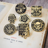 Literary Emporium Lady Macbeth Snake Enamel Pin Badge - Shakespeare Collection