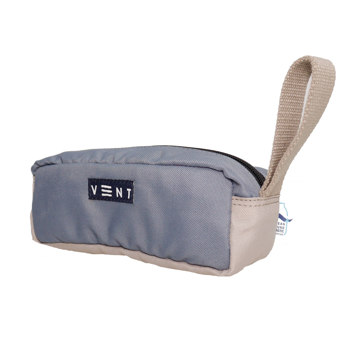 VENT for Change - Pencil Case - Recycled Ocean Plastic - Dusty Blue