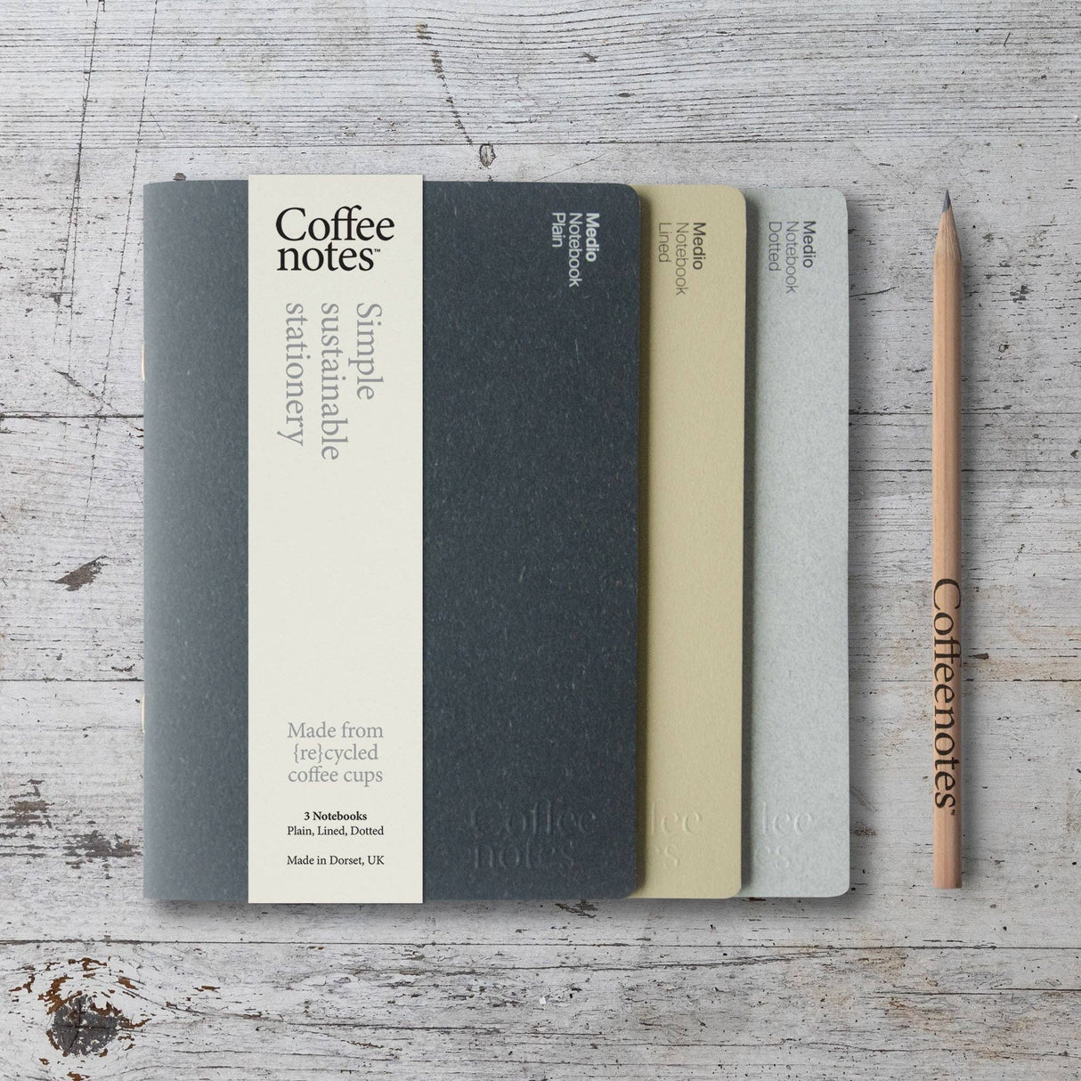 CoffeeNotes 'Tailors' Stitched Notebooks