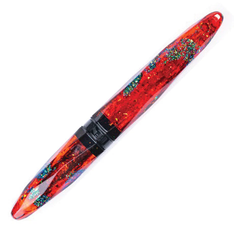 Benu Briolette Fountain Pen - Ruby Forest