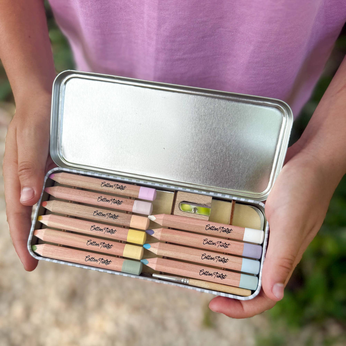 Cotton Twist Pastel Mix Watercolour Pencils Set