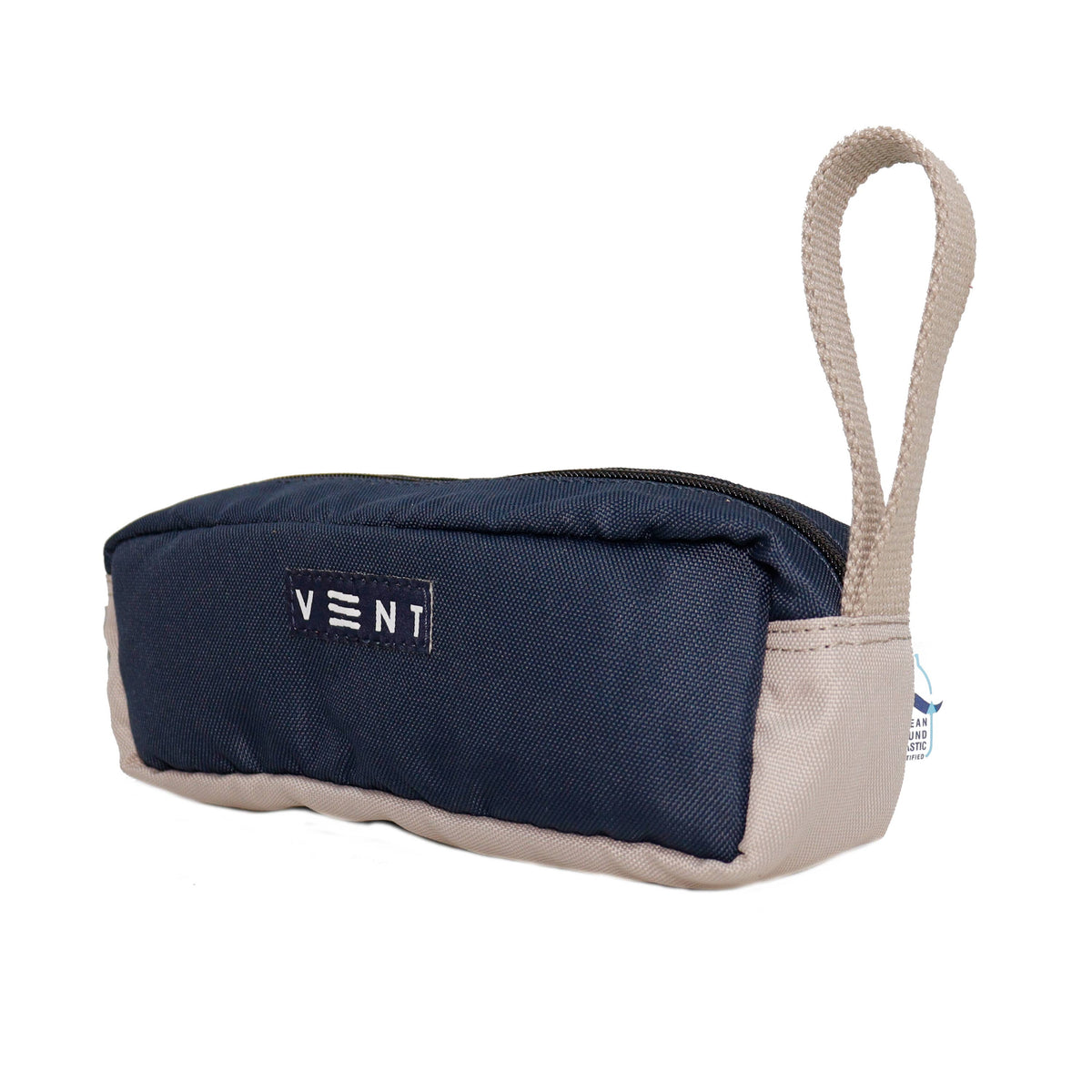 VENT for Change - Pencil Case - Recycled Ocean Plastic - Navy Blue