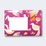 Pigeon Fig & Feather Folding Letter 6 Pack