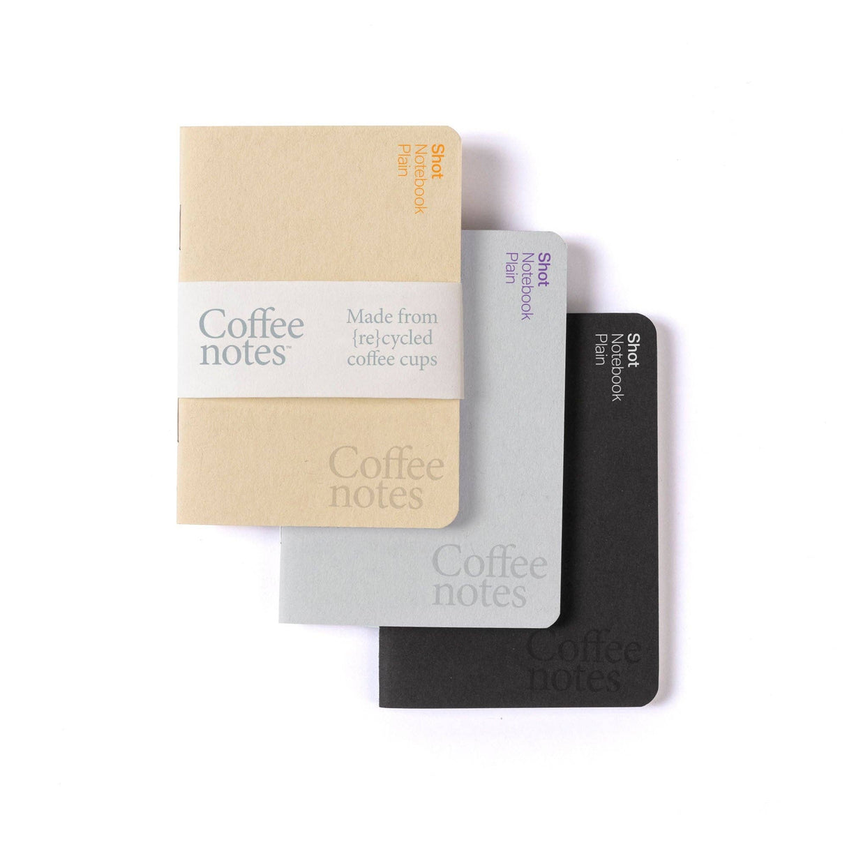 CoffeeNotes Mini 'Shot' Notebooks - Pure