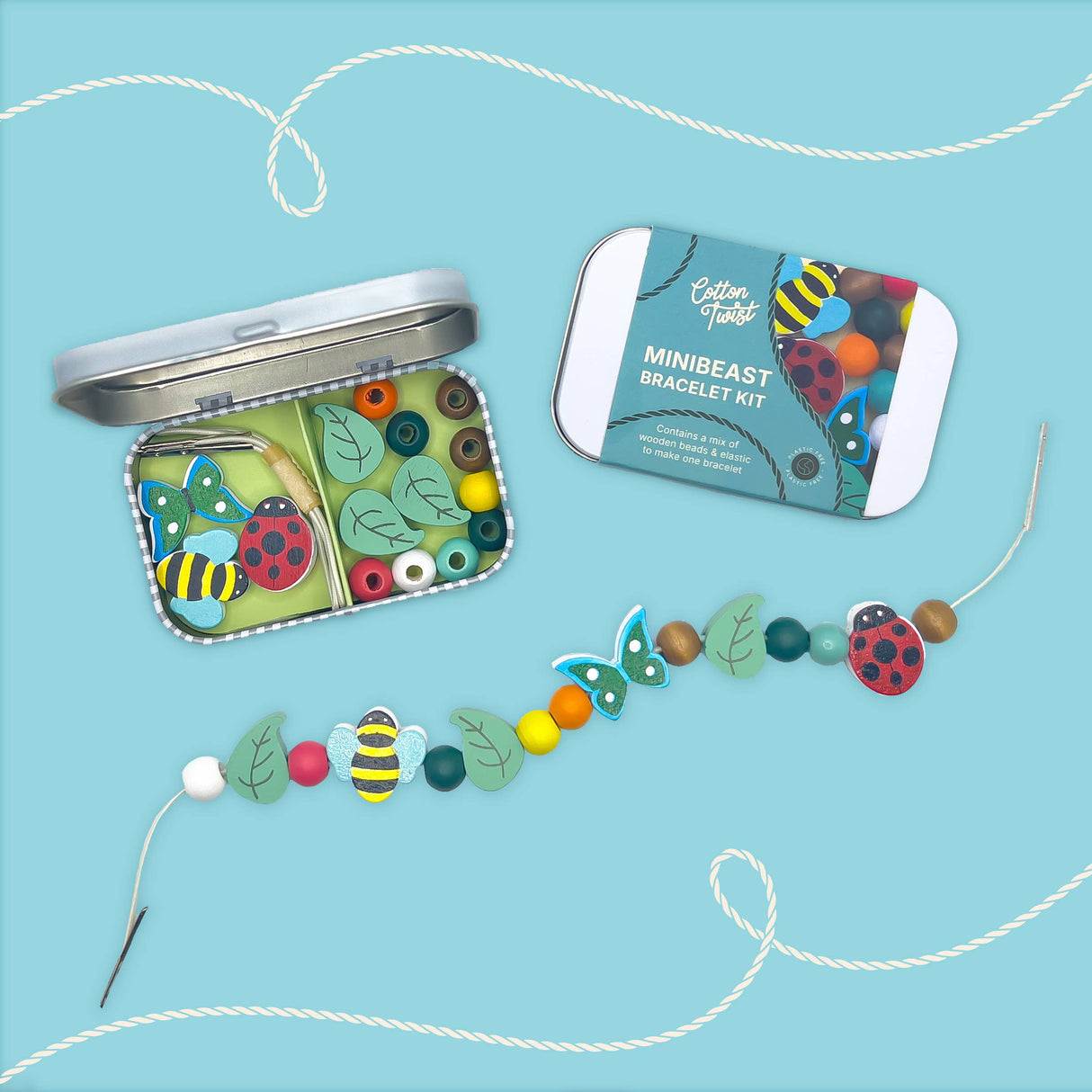 Cotton Twist Minibeast Bracelet Gift Kit