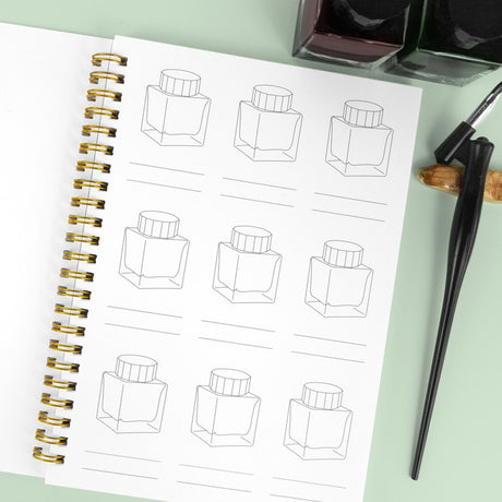 Wearingeul Ink Colour Swatch Book