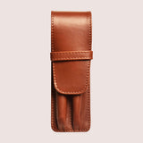 Aston Leather 2 Pen Case