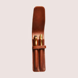 Aston Leather 2 Pen Case