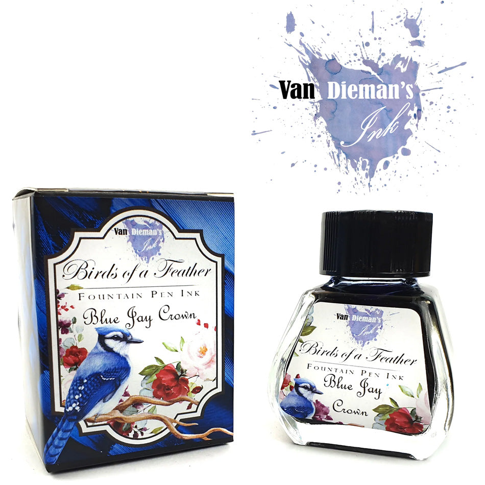 Van Dieman's Birds of a Feather - Blue Jay Crown