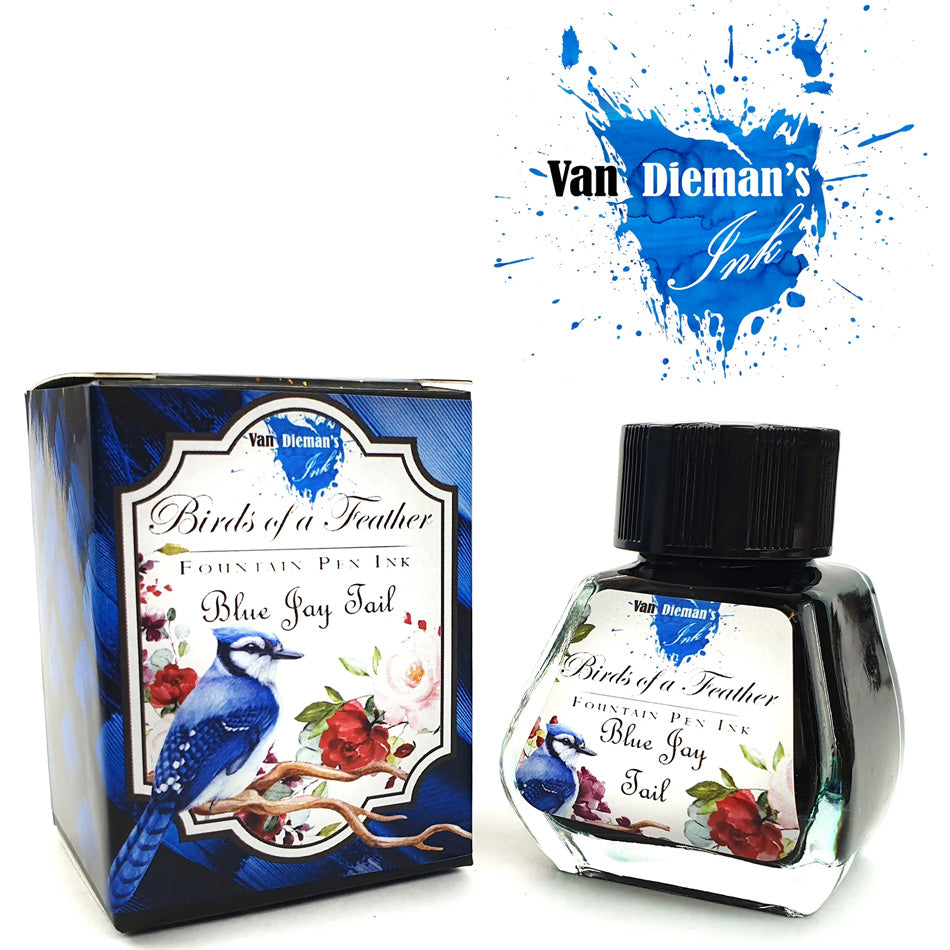 Van Dieman's Birds of a Feather - Blue Jay Tail