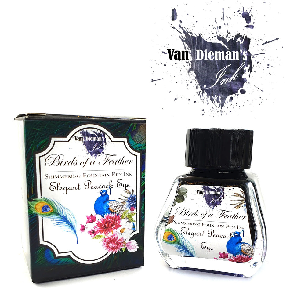 Van Dieman's Birds of a Feather - Elegant Peacock Eye
