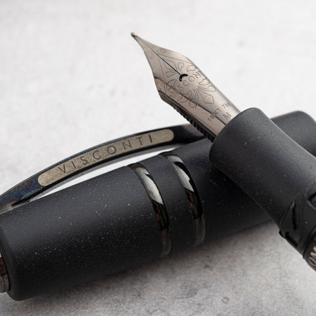 Visconti Homo Sapiens Lava Fountain Pen - Dark Age
