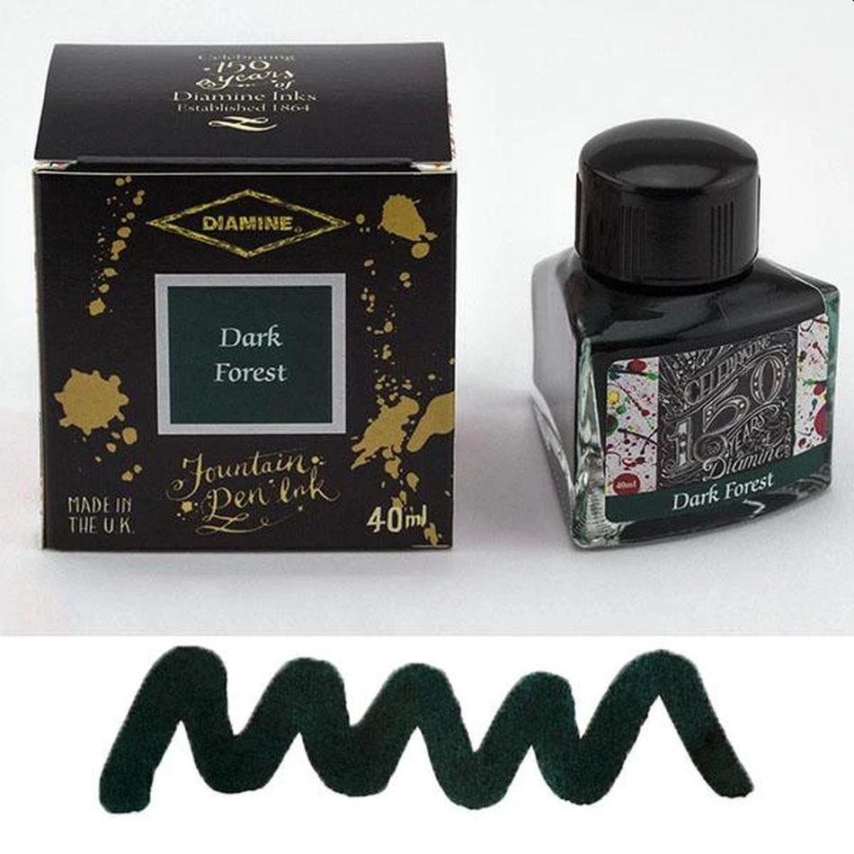 Diamine 150th Anniversary Ink - Dark Forest - Pure Pens