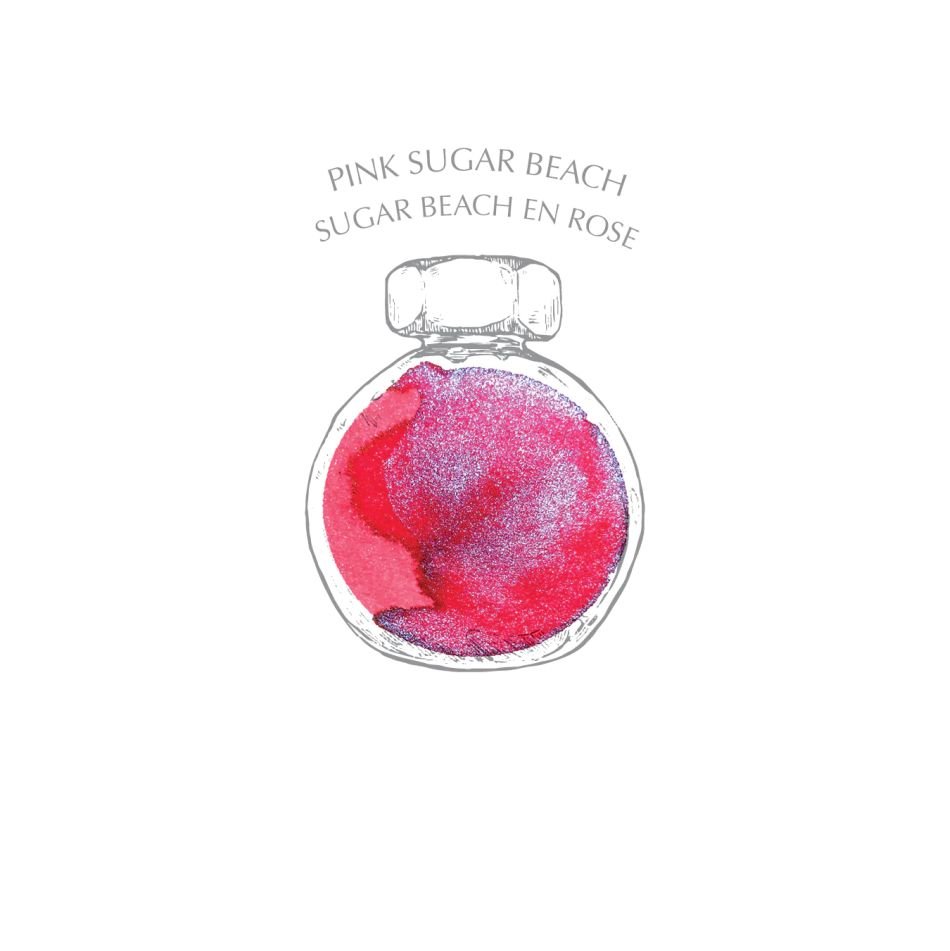Ferris Wheel Press 38ml Ink - Pink Sugar Beach - Pure Pens