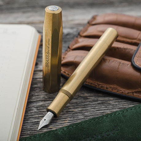 Kaweco Brass Sport Fountain Pen - Pure Pens