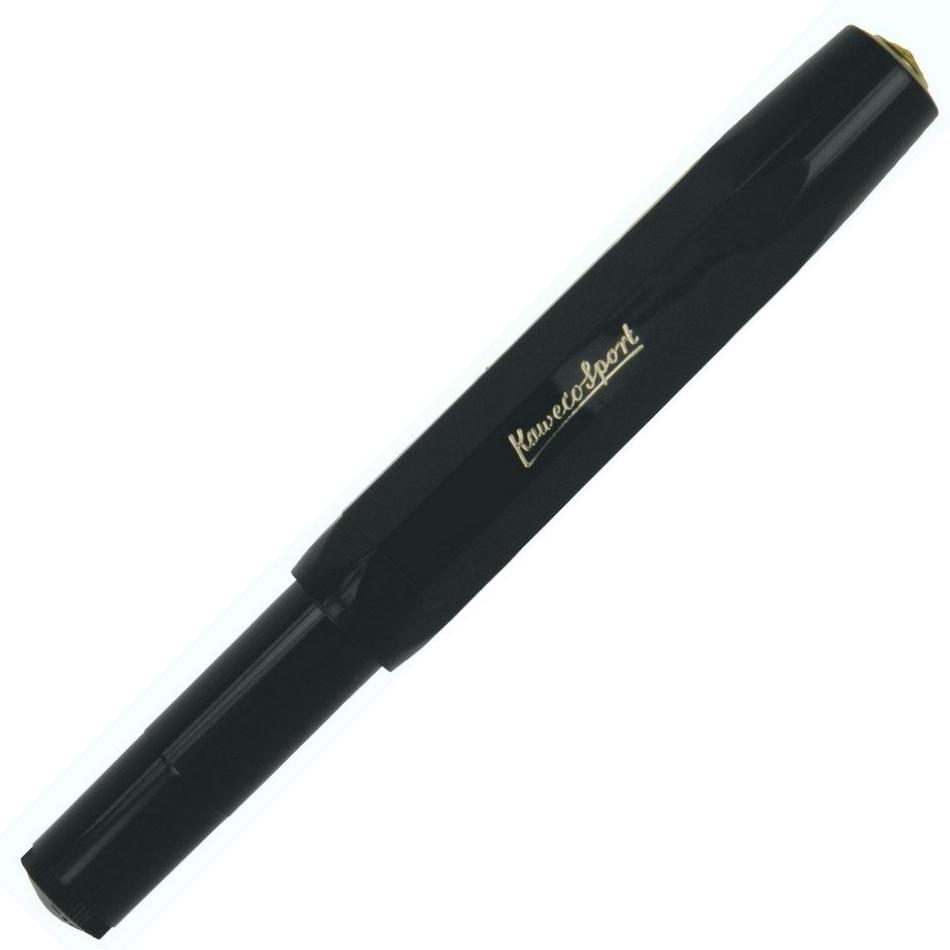 Kaweco Classic Sport Fountain Pen - Black - Pure Pens