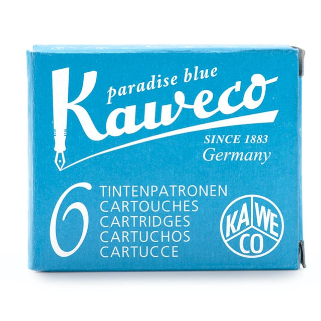 Kaweco Ink Cartridges - Paradise Blue - Pure Pens