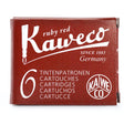 Kaweco Ink Cartridges - Ruby Red - Pure Pens