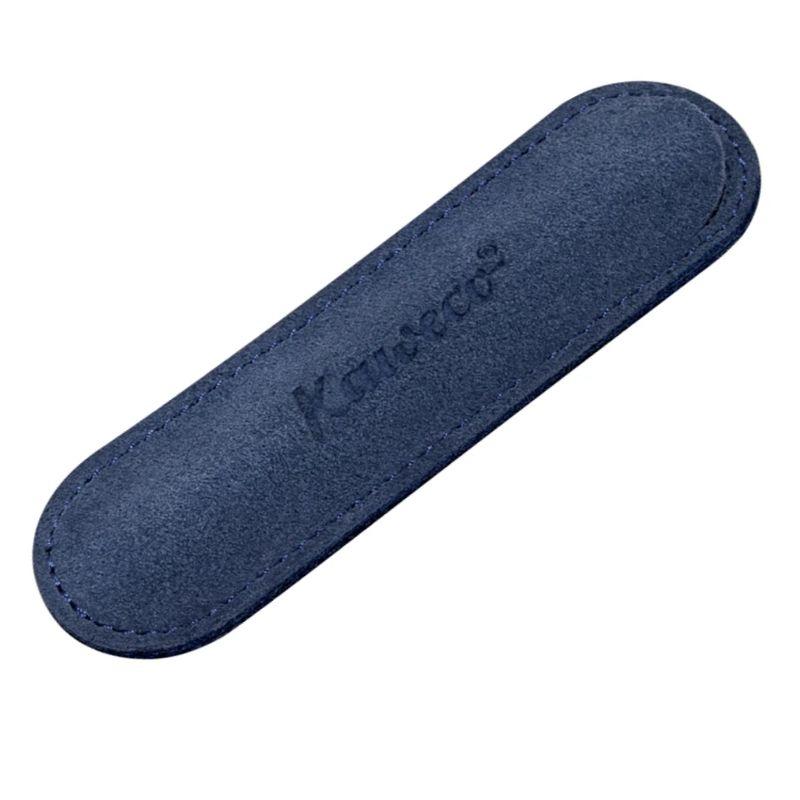 Kaweco Velour Pen Pouch for 1 Pen - Blue - Pure Pens