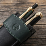 Pelikan Soft Nappa Leather Pen Case - 2 Pen - Pure Pens