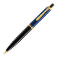 Pelikan Souveran D400 Mechanical Pencil - Blue with Gold Trim - Pure Pens