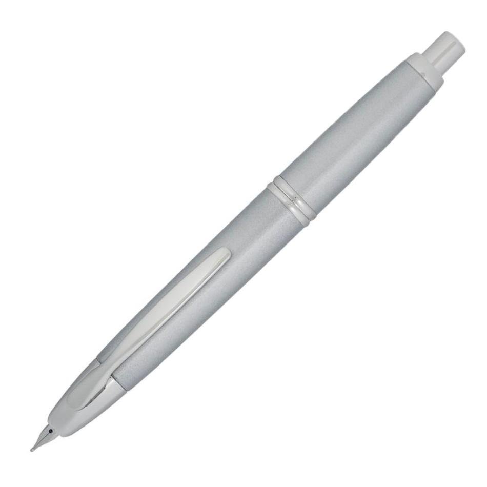 Pilot Capless Fountain Pen - Silver with Rhodium Trim - Pure Pens