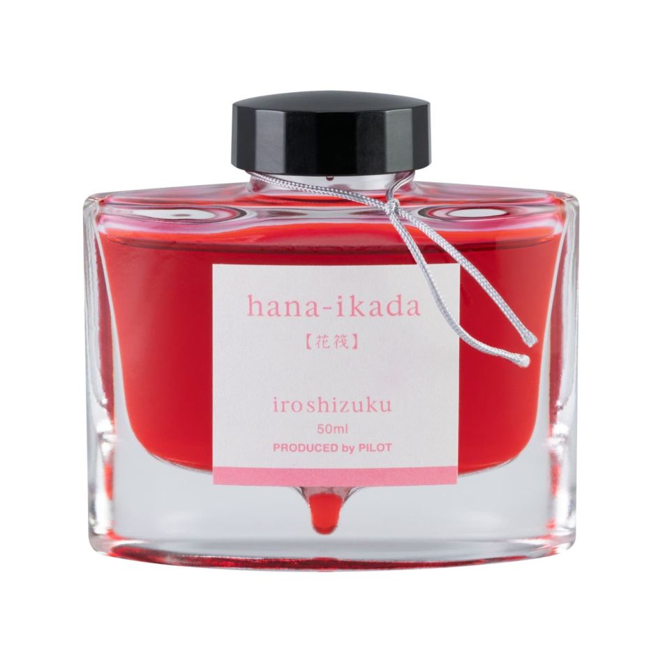 Pilot Iroshizuku Fountain Pen Ink - Hana Ikada (Light Pink) - Pure Pens