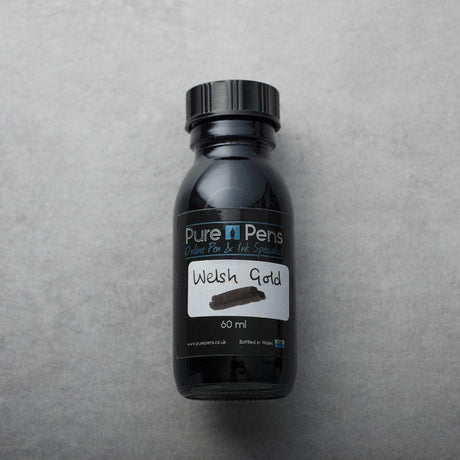 Pure Pens Ink - Welsh Gold Shimmer - Pure Pens