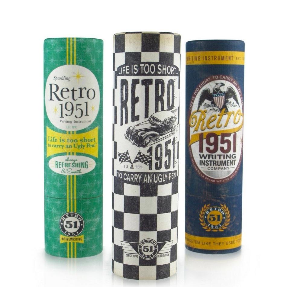 Retro 51 Tornado Classic Rollerball Pen - Peacock Blue - Pure Pens
