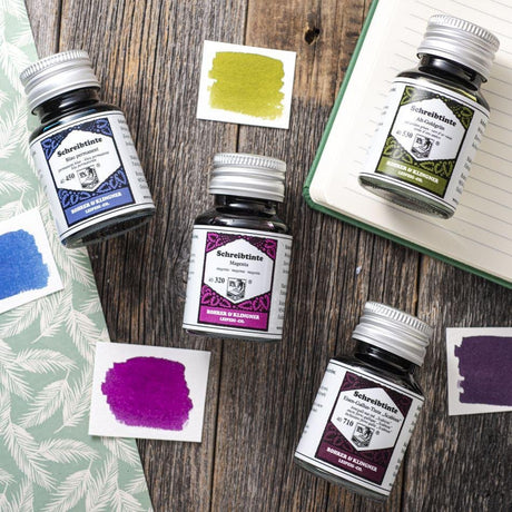 Rohrer & Klingner Fountain Pen Ink - Permanent Blue No. 450 - Pure Pens