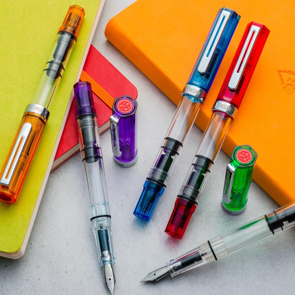 TWSBI Eco Fountain Pen - Blue Transparent - Pure Pens