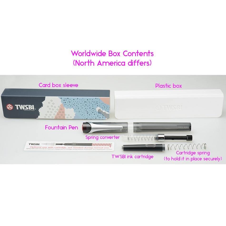 TWSBI Swipe Fountain Pen - Smoke - Pure Pens
