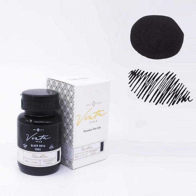 Vinta Inks Black Onyx (Romblon 1582) - Pure Pens