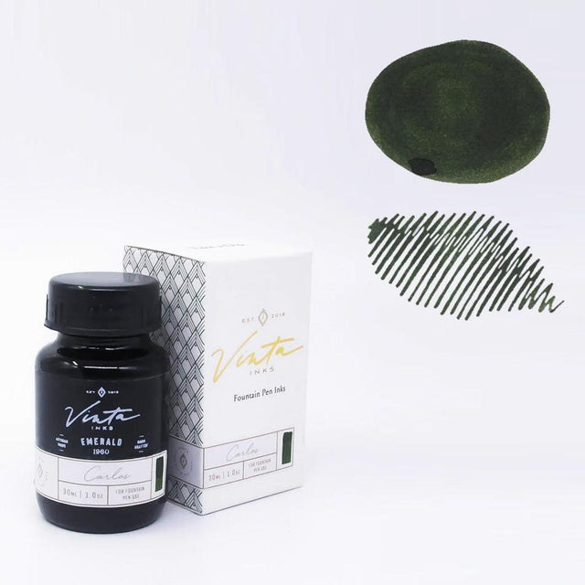 Vinta Inks Emerald (Carlos 1960) - Pure Pens